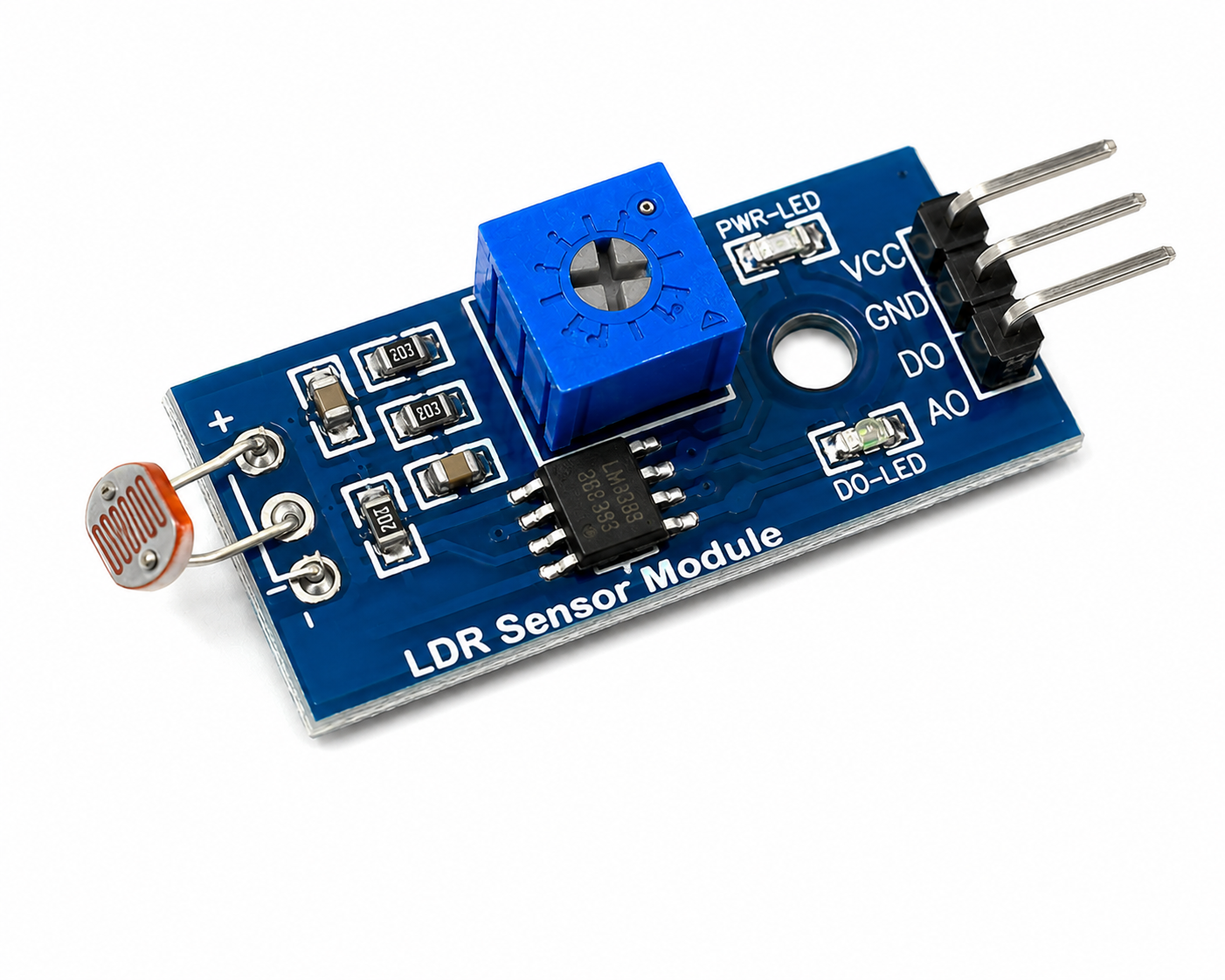 LDR Light Sensor Module | LM393 Photosensitive Sensor - Image 4
