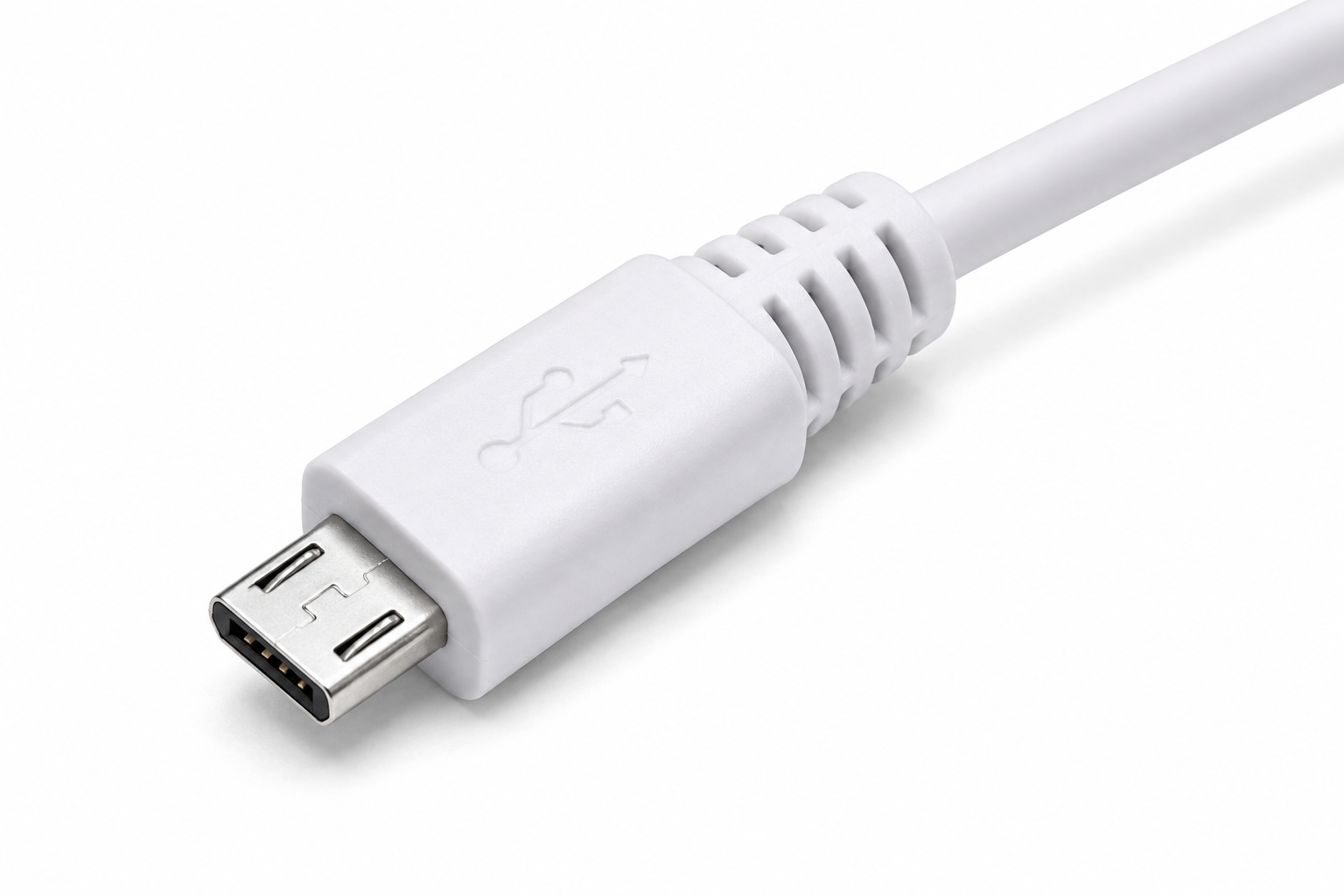 ESP32 & ESP8266 Programming Cable 1.5M Micro USB White - Image 3