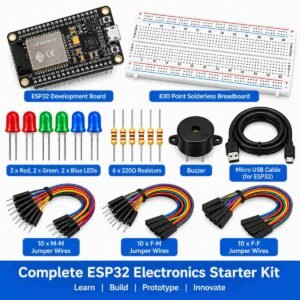 ESP32 Electronics Starter Kit - Complete DIY & IoT Project Kit