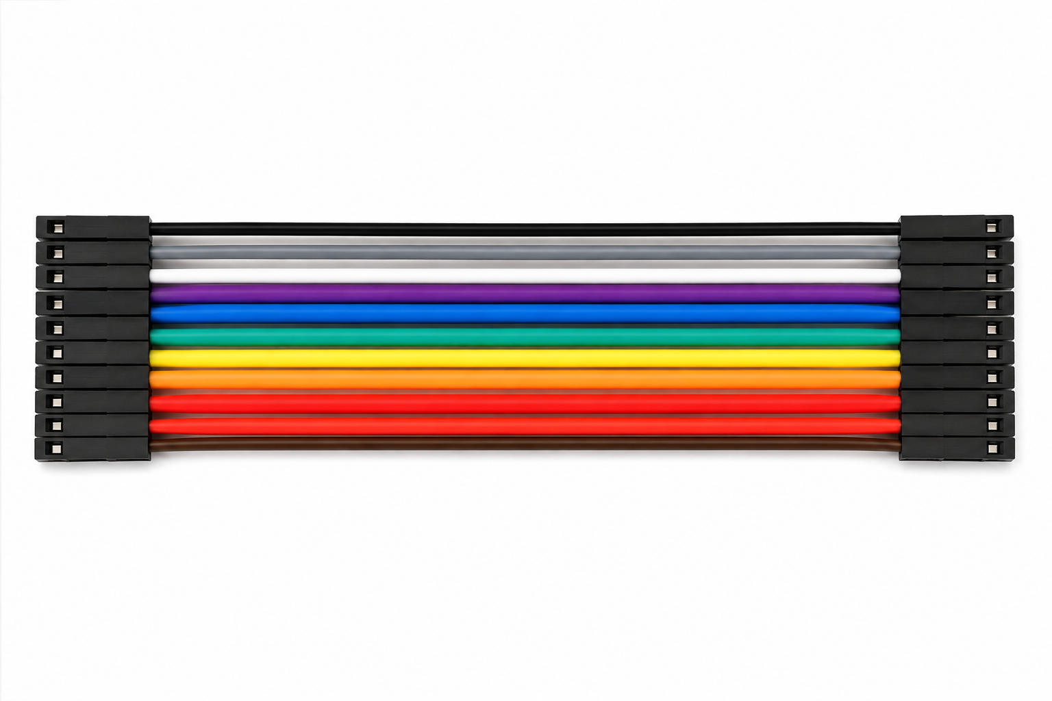 Jumper Wire F-F 40PCS 20cm Female to Female Dupont Cable - Image 2