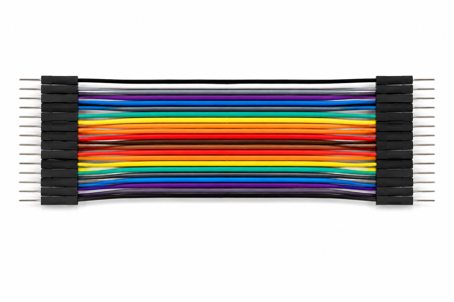 Jumper Wire M-M 40PCS 20cm Male to Male Dupont Cable
