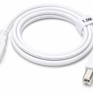 Arduino UNO USB Cable 1.5M USB A to USB B White