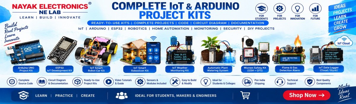 Arduino and ESP32 Complete Project Working Kits
